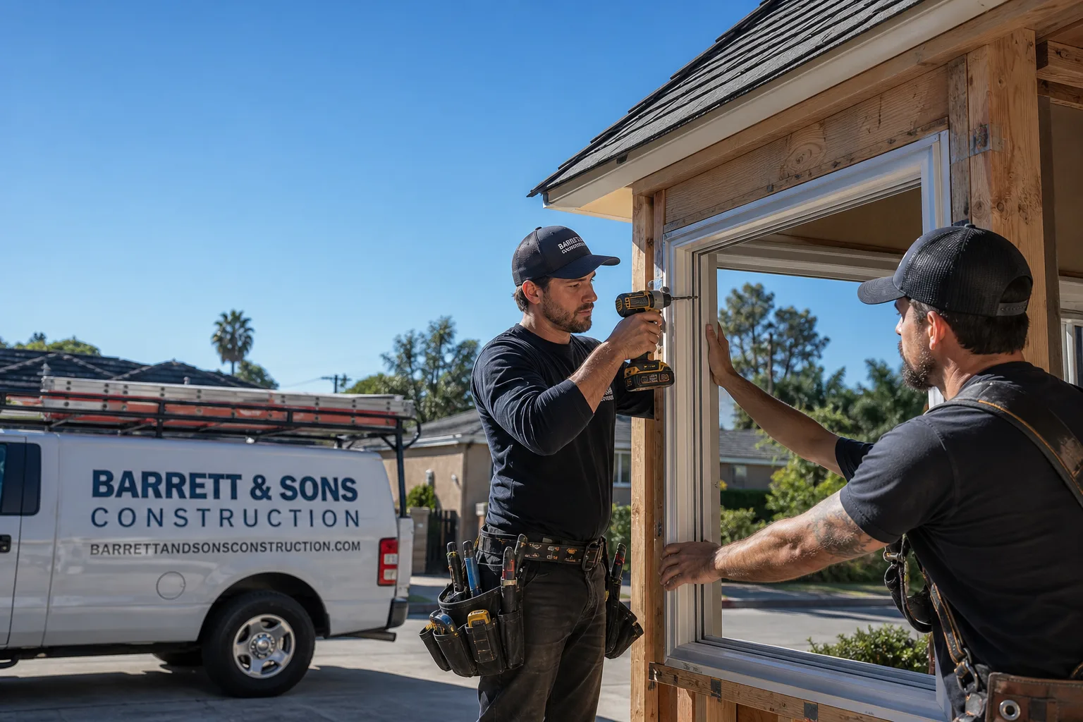 Barrett & Sons Construction construction team